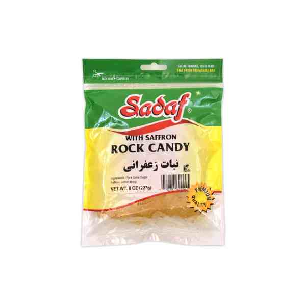 Sadaf Rock Candy With Saffron 8 oz x 20 pcs Main Image